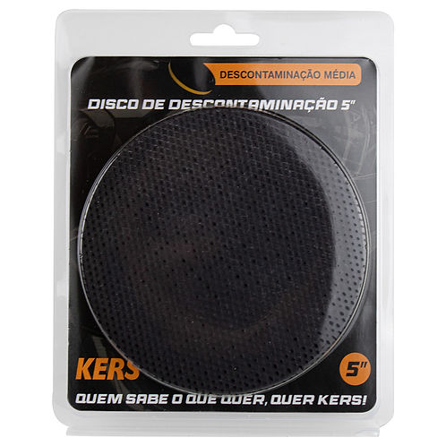 DISCO CLAYBAR DE DESCONTAMINACAO COM VELCRO MEDIA 5 POLEGADAS KERS