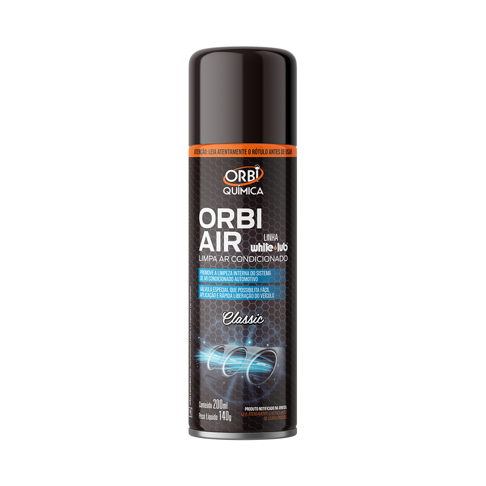 LIMPA AR CONDICIONADO CLASSIC ORBI AIR 200ML ORBI QUIMICA