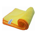 FLANELA DE MICROFIBRA AMARELA COM LARANJA 40X60CM AUTOAMERICA