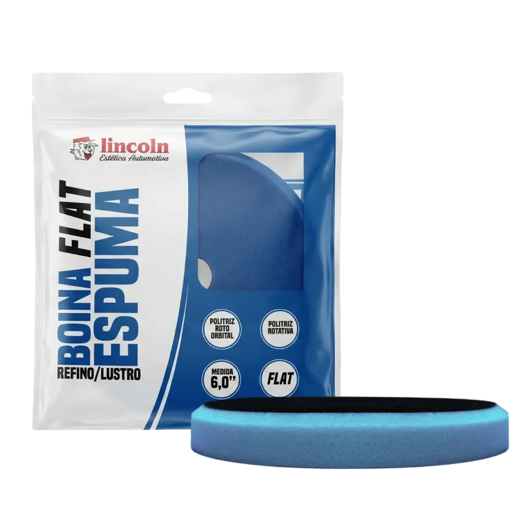 BOINA SV ESOUMA AZUL REFINO/LUSTRO 6" FLAT LINCOLN