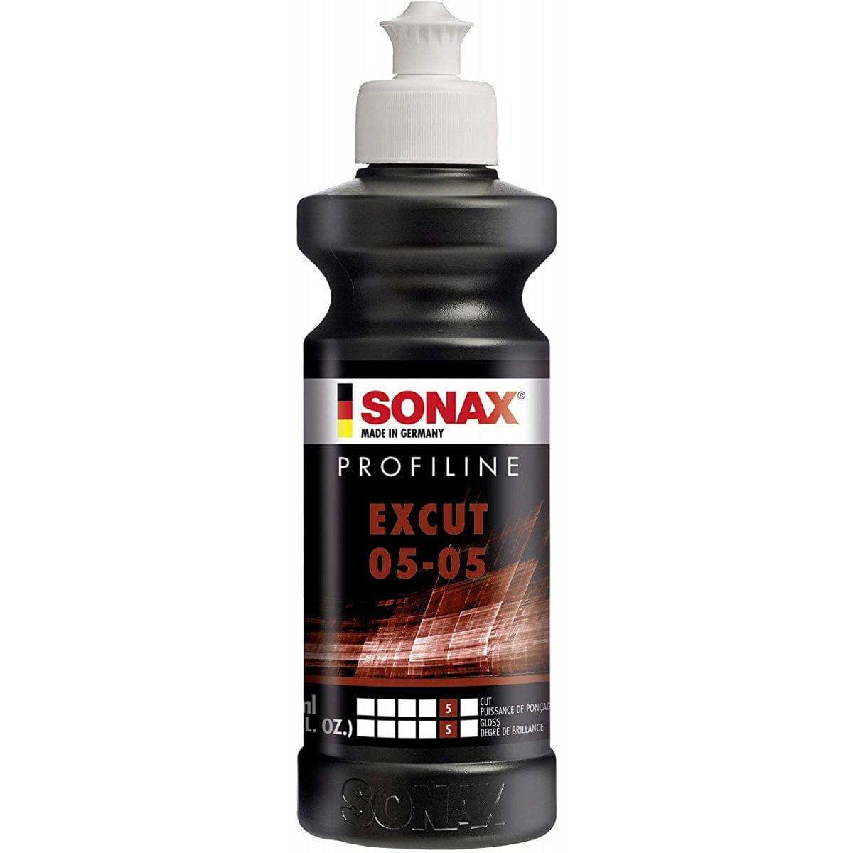 COMPOSTO DE CORTE PARA ROTO ORBITAL EXCUT 05-05 250ML SONAX