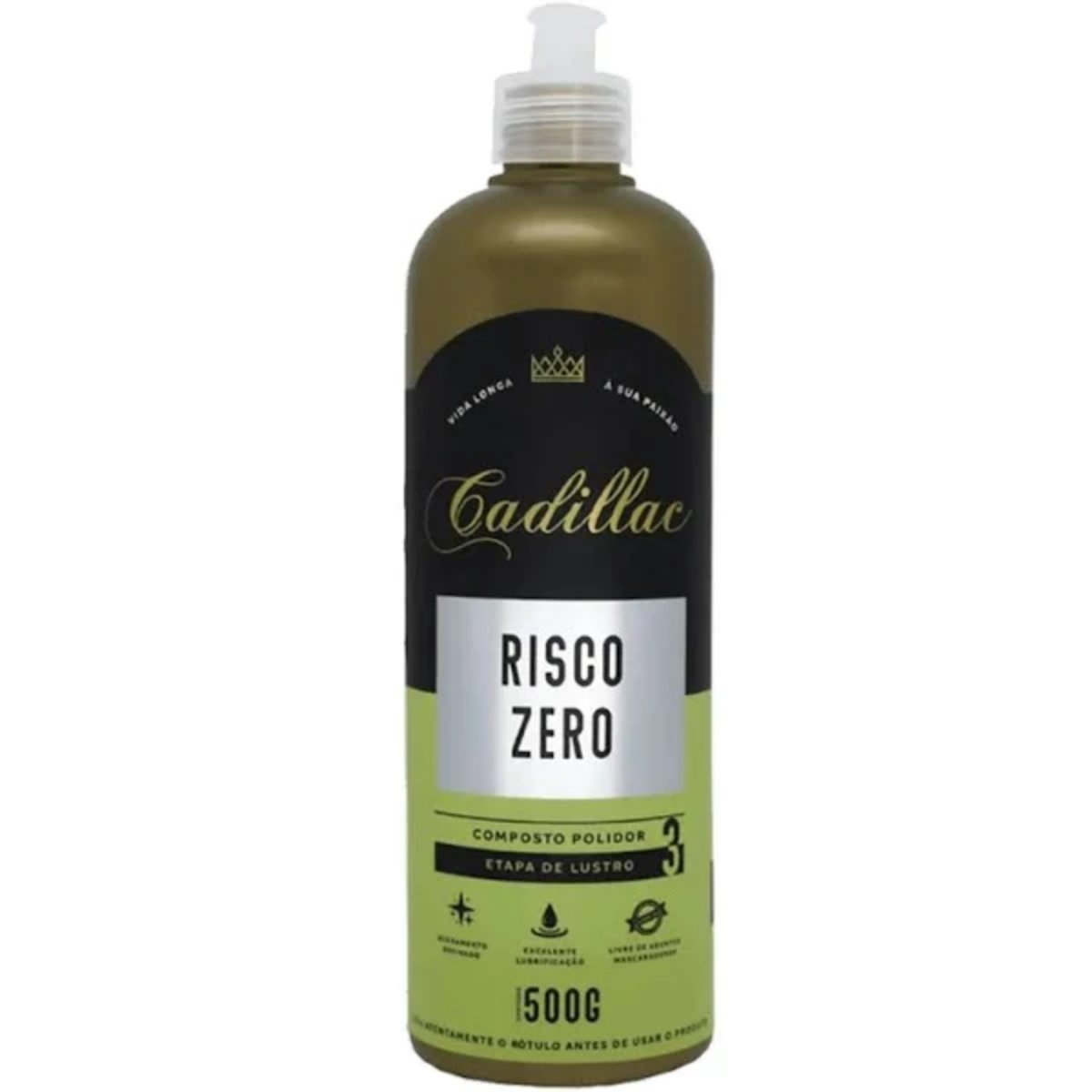 RISCO ZERO LUSTRO COMPOSTO POLIDOR CADILLAC 500G