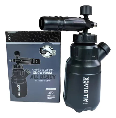 SGT9932  CANHAO DE ESPUMA SNOW FOAM ALL BLACK  1L SGT TOOLS