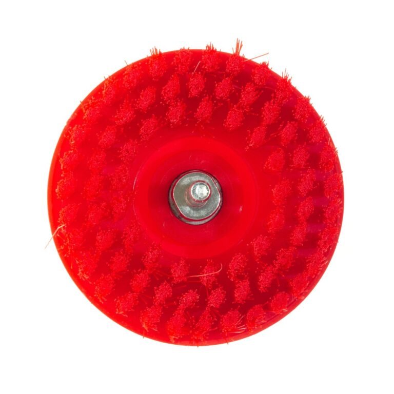 ESCOVA DRILL DE CERDAS AGRESSIVA VERMELHA DETAILER