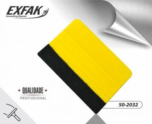 ESPATULA RETANGULO FELTRO PRETO NA PONTA 50-2032 EXFAK