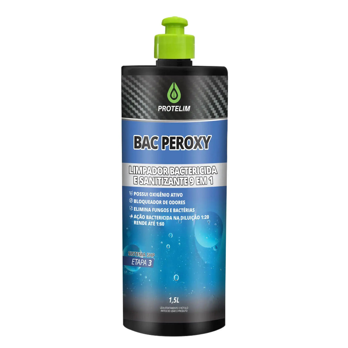 LIMPADOR DE ALTA PERFORMANCE BAC PEROXY 1,5L PROTELIM