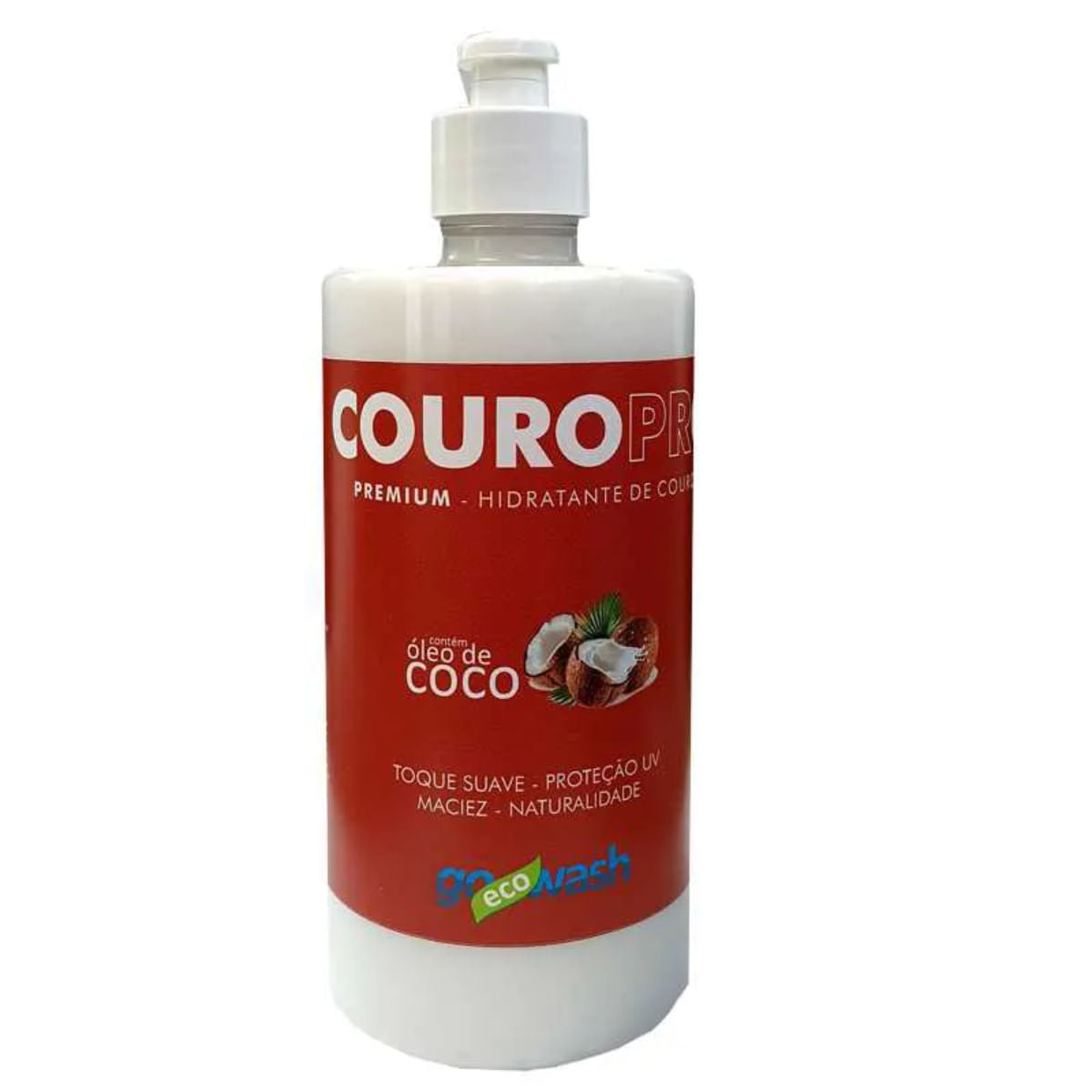 COUROPRO HIDRATANTE DE COURO COM OLEO DE COCO 500ML GO ECO WASH