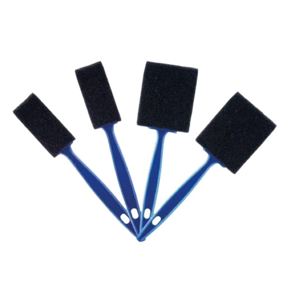 KIT DE PINCEIS DE ESPUMA PARA DETALHAMENTO AUTOMOTIVO 4UN VONIXX