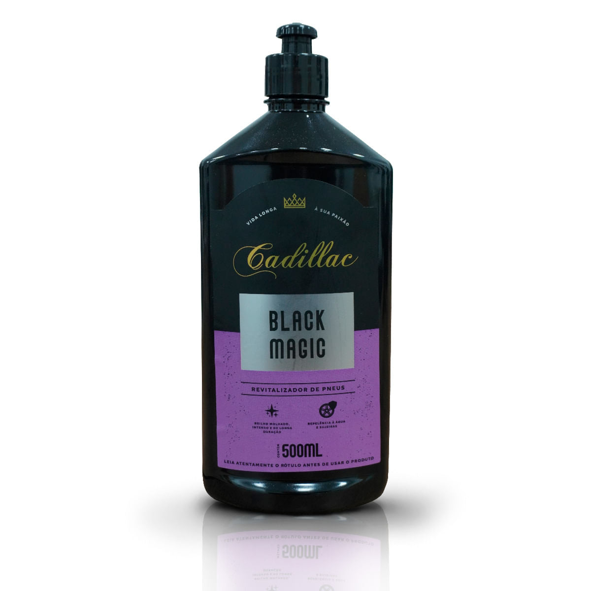 BLACK MAGIC CADILLAC REVITALIZADOR DE PNEUS 500 ML