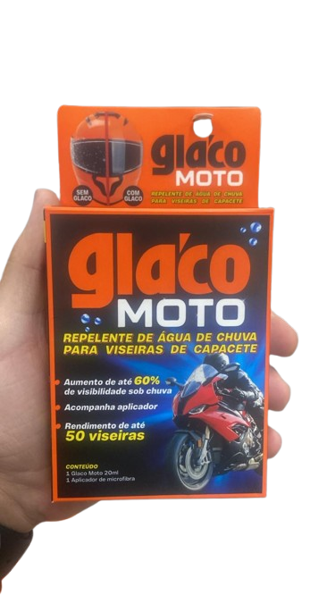GLACO MOTO - 20ML REPELENTE DE AGUA DE CHUVA SOFT 99