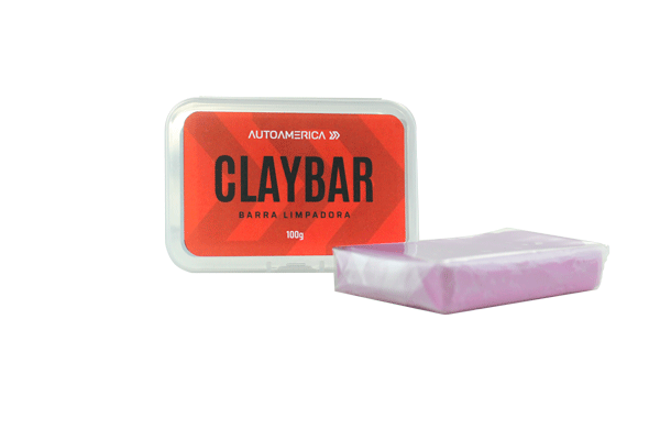CLAY BAR ABRASIVIDADE MEDIA 100G AUTOAMERICA