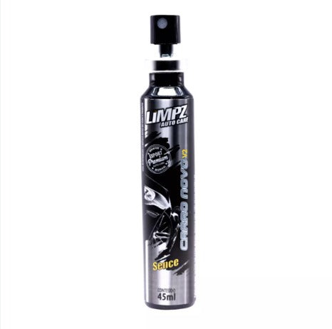 AROMATIZADOR AUTOMOTIVO SPRAY CARRO NOVO 45ML LIMPZ