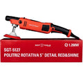SGT5127 127V POLITRIZ ROTATIVA 5 DETAIL REDESHINE 1.200 WATTS SGT TOOLS