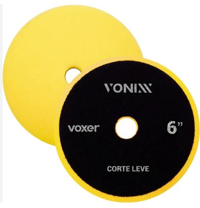 BOINA DE ESPUMA CORTE LEVE AMARELA 6 POLEGADAS VONIXX