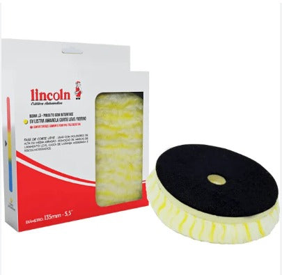 BOINA 5,5 PIRULITO CORTE LEVE ( LISTRA AMARELA) COM INTERFACE LINCOLN