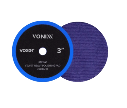BOINA DE VELUDO VOXER AZUL REFINO 3 POLEGADAS VONIXX