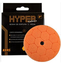 BOINA DE ESPUMA LARANJA HYPER REFINO 3 POLEGADAS KERS