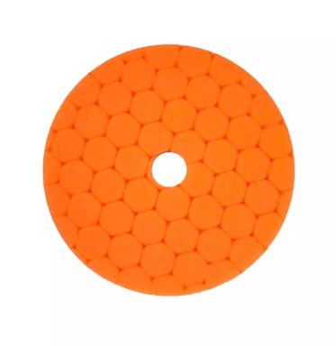 BOINA DE ESPUMA LARANJA 5 POLEGADAS ROTO ORBITAL REFINO SGT TOOLS