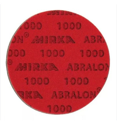DISCO DE LIXA PARA VIDRO ABRALON 6 POLEGADAS 1000 MIRKA