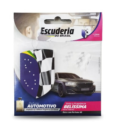 AROMATIZANTE AUTOMOTIVO BELÍSSIMA FLORAL INTENSO ESCUDERIA DO BRASIL