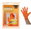 LUVA IGNITE NITRILO POWDER FREE LARANJA 5 PARES TAMANHO GG SUPERMAX