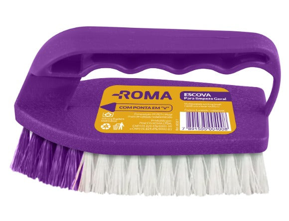 ESCOVA P/LAVAR MULTIUSO C/CABO ROMA
