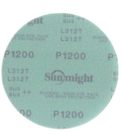LIXA DISCO 152MM GRAO 1200 S/FURO FILM DISC SUNMIGHT SONAX