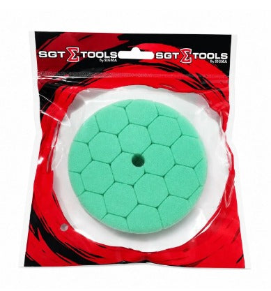 BOINA HEX ESPUMA 3 P ROTO ORBITAL  VERDE  CORTE AGRESSIVO SGT TOOLS