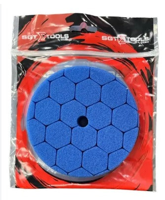 BOINA HEX ESPUMA 5 P ROTO ORBITAL  AZUL  CORTE LEVE SGT TOOLS