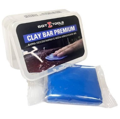 CLAY BAR PREMIUM  BARRA DESCONTAMINANTE MEDIA ABRASIVIDADE 80G SGT TOOLS