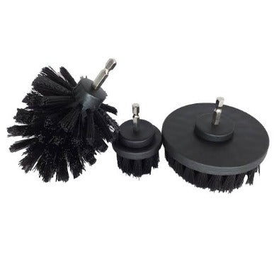 KIT 3 ESCOVAS AGRESSIVAS DE LIMPEZA PARA FURADEIRAPARAFUSADEIRA SGT TOOLS