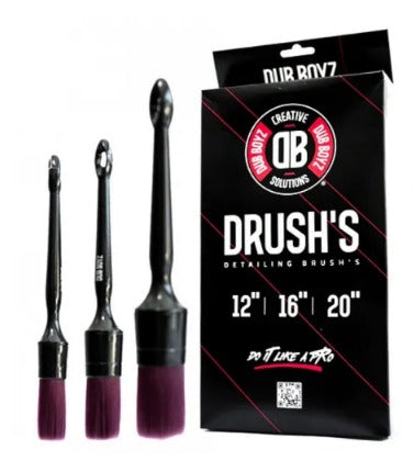 KIT DE PINCEIS PARA DETALHAMENTO - DRUSH DUB BOYZ