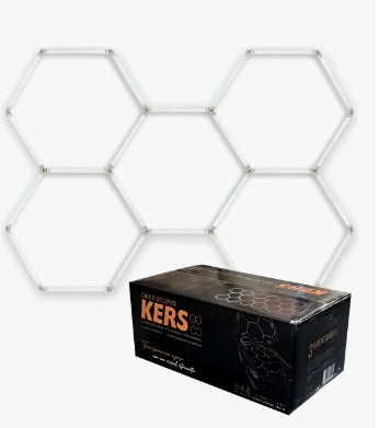 KERS ILUMINACAO COLMEIA COLOR BALANCE 5 CELULAS BIVOLT MODELO POLICARBONATO 6500K/4000K/3000K 168W
