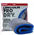 TOALHA DE SECAGEM PREMIUM CINZA 60x90CM - 600GSM LINCOLN