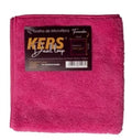 KERS TOALHA DE MICROFIBRA DUAL LOOP PINK COM BORDA 40X40CM 360GSM KERS