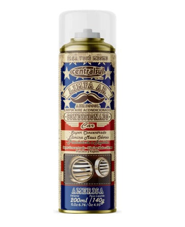 LIMPA AR CONDICIONADO AMERICA 200ML CENTRAL SUL