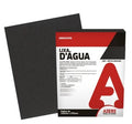 FOLHA LIXA DAGUA PAPEL PRETA ADERE LAG180 225MMX275MM