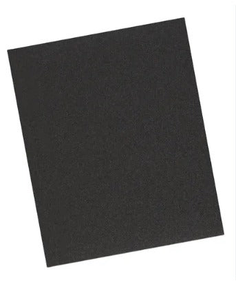 FOLHA LIXA DAGUA PAPEL PRETA ADERE LAG600 225MMX275MM