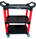 CARRINHO 3 BANDEJAS VERMELHO SGT TOOLS