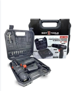 SGT7100 PAR. E FUR. DE IMPACTO A BATERIA 3/8 10MM 12V