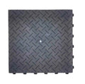 PISO MODULAR PRETO 30x30CM DETAILER (FECHADO)