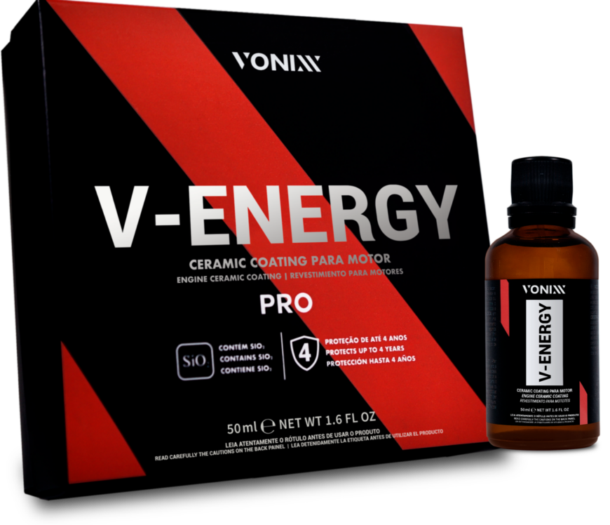 CERAMIC COATING PARA MOTOR V-ENERGY PRO 50ML VONIXX